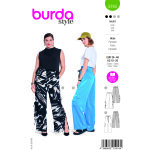 Patron burda n�5743 - pantalon 38 - 48 - burda - mondial tissus