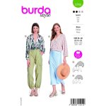 Patron burda n�5745 - blouse 38 - 48 - burda - mondial tissus