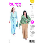 Patron burda n�5746 - blouse 38 - 50 - burda - mondial tissus