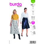 Patron burda n� 5766 jupe 36 - 46 - burda - mondial tissus