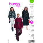 Patron burda n 5770 veste 34 - 48 - burda - mondial tissus