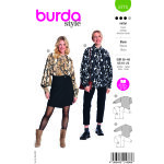 Patron burda n 5775 blouse 36 - 48 - burda - mondial tissus