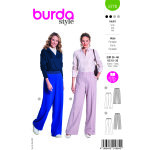 Patron burda n� 5778 pantalon 36 - 46 - burda - mondial tissus