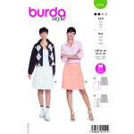 Patron burda n 5781 jupe t 36  46 - burda - mondial tissus