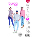 Patron burda n 5790 pull 34 - 48 - burda - mondial tissus