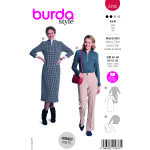 Patron burda n 5792 robe & tee - shirt 36 - 46 - burda - mondial tissus