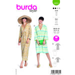 Patron burda n� 5816 robe t 36 � 48 - burda - mondial tissus
