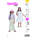Patron burda n 9225 veste et manteau enfant - burda - mondial tissus