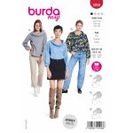 Patron burda pull n 5858 - burda - mondial tissus