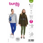 Patron burda pull n� 5867 - burda - mondial tissus