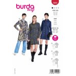 Patron burda robe n 5854 - burda - mondial tissus