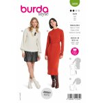 Patron burda robe & tee - shirt n 5859 - burda - mondial tissus