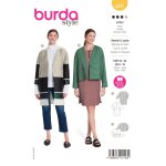 Patron burda veste & manteau 34 - 44 b5931 - burda - mondial tissus