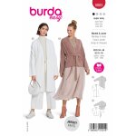 Patron burda veste & manteau b 5883 - burda - mondial tissus
