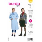Patron burda veste & manteau n 5860 - burda - mondial tissus