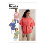 Patron butterick 6685y tunique � �paule tombante et ceinture femmes de 32 � 42 - butterick - mondial ...