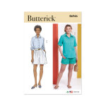 Patron butterick 6946d5 - chemises et short du 32 au 40 (fr) - butterick - mondial tissus