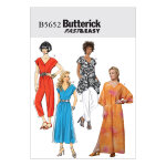 Patron butterick b5652zz haut, robe, caftan et combinaison femme 44 - 54 - butterick - mondial tissus ...