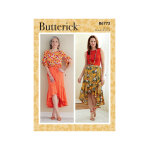 Patron butterick b6773f5 jupe femme 44 - 52 - butterick - mondial tissus