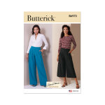 Patron butterick b6973k5 femme pantalon large du 36 au 44 - butterick - mondial tissus