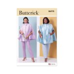 Patron butterick b6978aa femme cape du 38 au 46 - butterick - mondial tissus