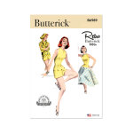 Patron butterick b6989u5 femme combishort du 44 au 52 - butterick - mondial tissus