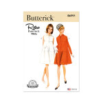 Patron butterick b6991k5 femme robe du 36 au 44 - butterick - mondial tissus