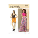 Patron butterick b7000k5 femme short ou pantalon du 36 au 44 - butterick - mondial tissus