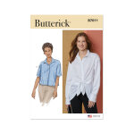 Patron butterick b7011u5 femme chemise 44 au 52 - butterick - mondial tissus