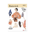 Patron butterick b7017a femme robe et chemisier s au m au l au xl - butterick - mondial tissus