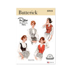 Patron butterick b7018h5 femme gilet 34 au 42 - butterick - mondial tissus