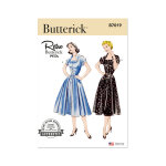 Patron butterick b7019r5 femme robe 42 au 50 - butterick - mondial tissus
