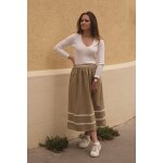 Patron carole jupe femme du 34 - 52 - cha'coud - cha'coud - mondial tissus