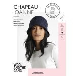 Patron chapeau crochet joanne - ra - ra raffia wool annd the gang - mondial tissus