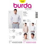 Patron chemise homme - burda n7045 - burda - mondial tissus