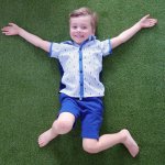 Patron chemise victor du 2 au 12 ans - super bison - mondial tissus