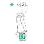 Patron de couture jeans le bad boy - les bg - bg - mondial tissus
