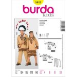 Patron dguisement d'indien - burda - mondial tissus