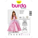 Patron dguisement de princesse - burda - mondial tissus