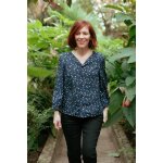 Patron dorothie blouse et robe femme du 34 au 52 - �glantine et zo� - eglantine et zo� - mondial tissus ...