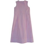 Patron frgoli 155 - robe ras - de - cou fille 4  10 ans - mondial tissus