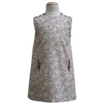 Patron frgoli 175 - robe trapze fille 4  10 ans - mondial tissus