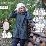 Patron idle parka du 34 au 50 - super bison - super bison - mondial tissus