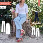 Patron inou� pantalon large du 34 au 50 - super bison - super bison - mondial tissus