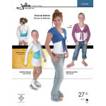 Patron jalie 2558 bolros pour enfant et adulte - jalie - mondial tissus