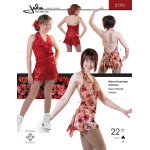 Patron jalie 2790 robe patinage artistique cache - coeur pour enfant et adulte - jalie - mondial tissus ...