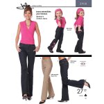 Patron jalie 2908 jeans extensibles (taille basse ou rgulire) pour enfant et adulte - jalie - mondial ...
