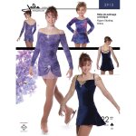 Patron jalie 2913 robe patinage artistique paules dgages pour enfant et adulte - jalie - mondial tissus ...