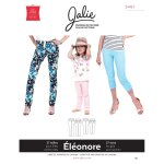 Patron jalie 3461 jean elonore  enfiler pour enfant et adulte - jalie - mondial tissus