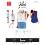 Patron jalie 3881 rose chemisier sans manches pour enfant et adulte - jalie - mondial tissus